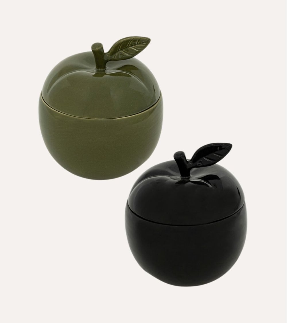 Manzana Decorativa de Cerámica