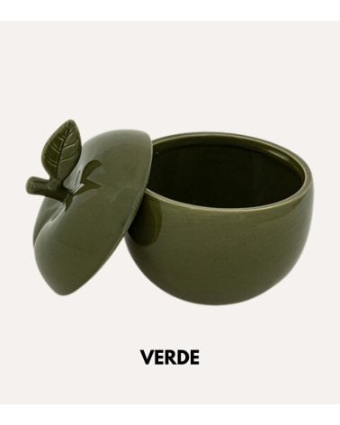 Manzana Decorativa de Cerámica