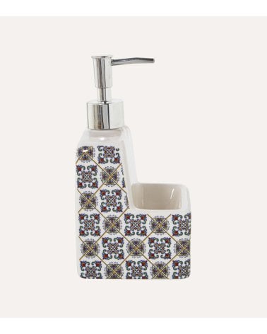 Dispensador de Jabón Lisboa con Estropajero