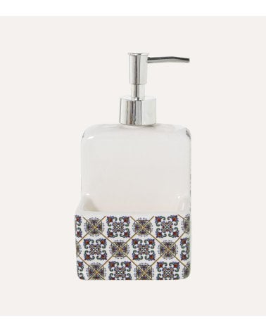 Dispensador de Jabón Lisboa con Estropajero