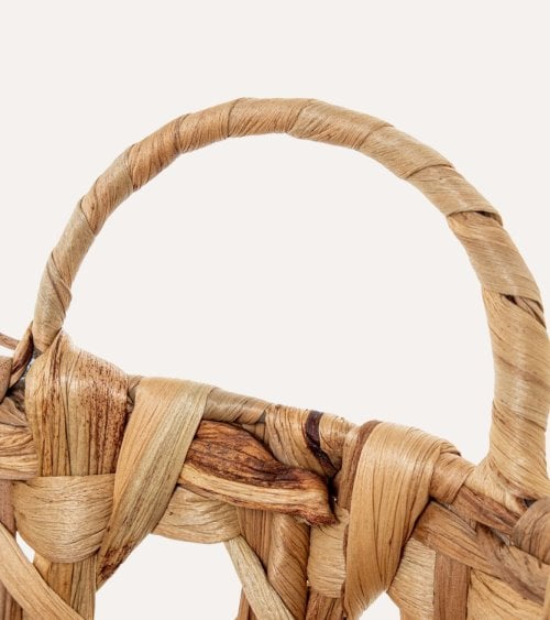 Cesta Decorativa Hierba de Mar Natural