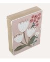 Cuelga Llaves de Madera con Diseño de Flores