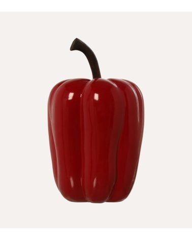 Figura Decorativa de Pimiento de Cerámica