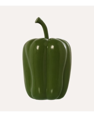 Figura Decorativa de Pimiento de Cerámica