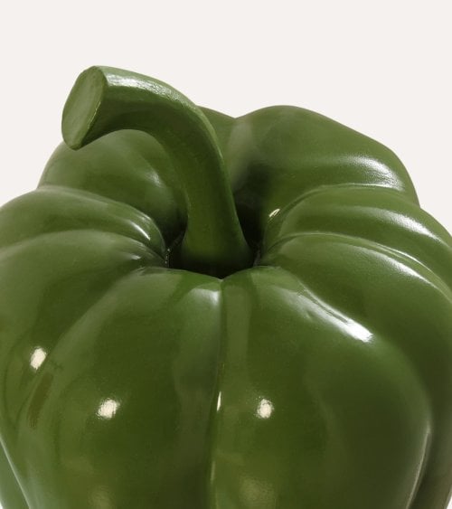Figura Decorativa de Pimiento de Cerámica