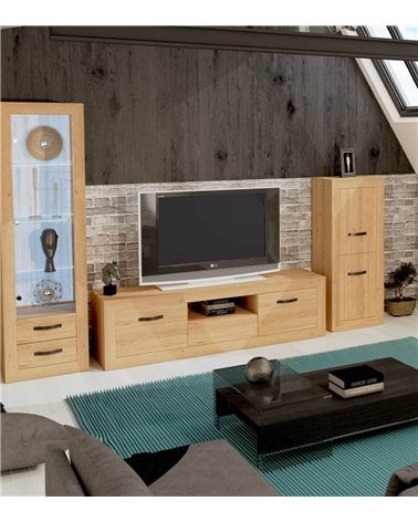 Mueble de TV con Tres Puertas Modelo Viena