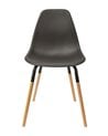 Silla de Comedor de Polipropileno y Madera de Colores Phenix Escandinava