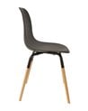 Silla de Comedor de Polipropileno y Madera de Colores Phenix Escandinava