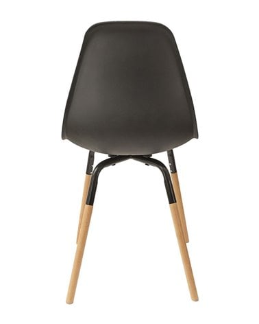 Silla de Comedor de Polipropileno y Madera de Colores Phenix Escandinava