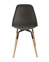 Silla de Comedor de Polipropileno y Madera de Colores Phenix Escandinava