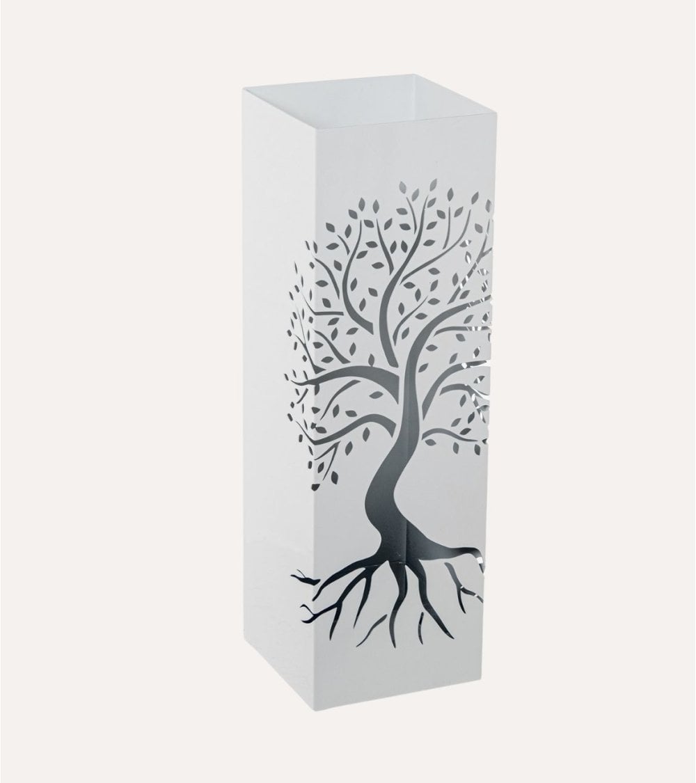 Paragüero con Diseño de Árbol  de Metal