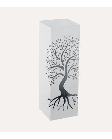 Paragüero con Diseño de Árbol  de Metal
