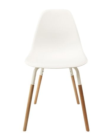 Silla de Comedor de Polipropileno y Madera de Colores Phenix Escandinava