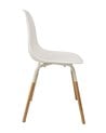 Silla de Comedor de Polipropileno y Madera de Colores Phenix Escandinava
