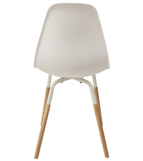 Silla de Comedor de Polipropileno y Madera de Colores Phenix Escandinava