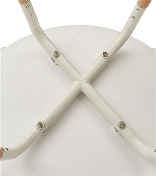 Silla de Comedor de Polipropileno y Madera de Colores Phenix Escandinava