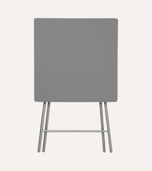 Mesa Cuadrada Plegable de Acero y PVC