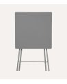 Mesa Cuadrada Plegable de Acero y PVC