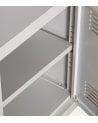 Mueble de TV Locker Blanco de Metal