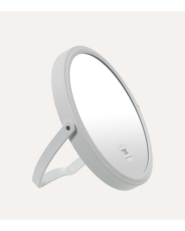 Espejo Doble Cara con Aumento de Metal