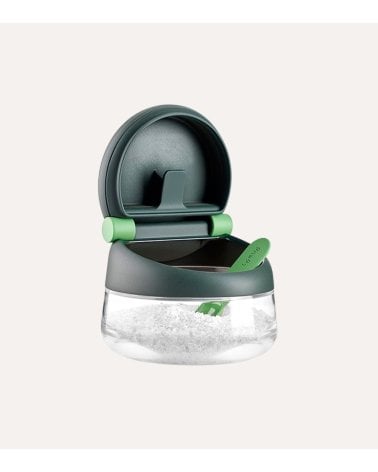 Salero Essential de Vidrio con Cucharita