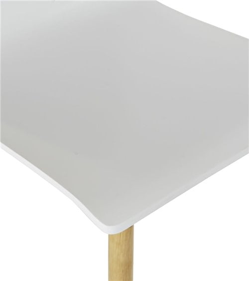 Silla Comedor de Caucho con Patas de Madera