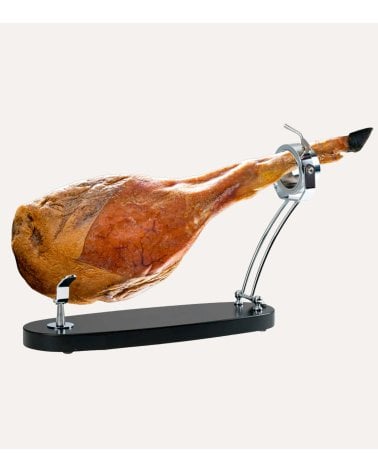 Jamonero Jabugo Plegable en Madera de Haya Wengué