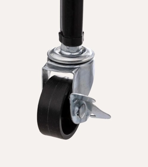 Carro Auxiliar Negro de 3 Alturas