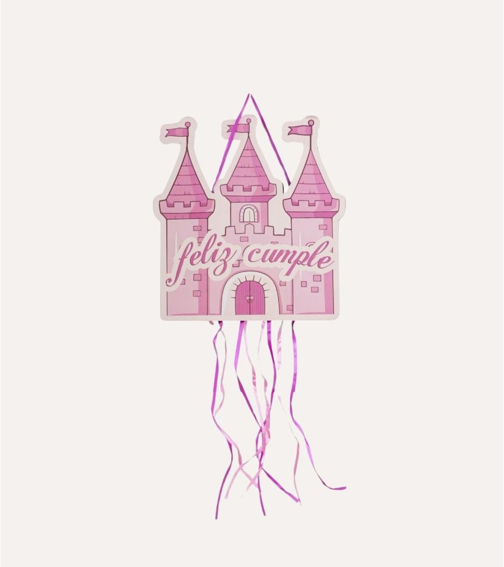 Piñata Plegable de Castillo para Fiesta Infantil