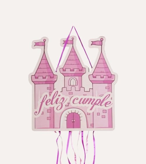 Piñata Plegable de Castillo para Fiesta Infantil