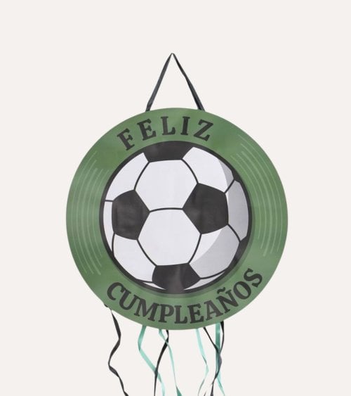 Piñata Plegable de Fútbol para Fiesta Infantil