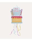 Piñata Plegable de Tarta para Fiesta Infantil