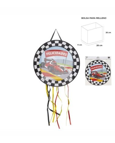 Piñata Plegable de Coche para Fiesta Infantil