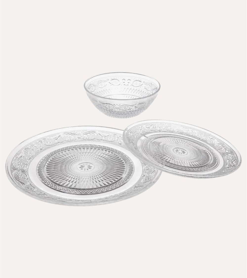 Vajilla de Vidrio Renaissance de 18 Piezas