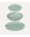 Vajilla de Porcelana Colorama Verde de 18 Piezas
