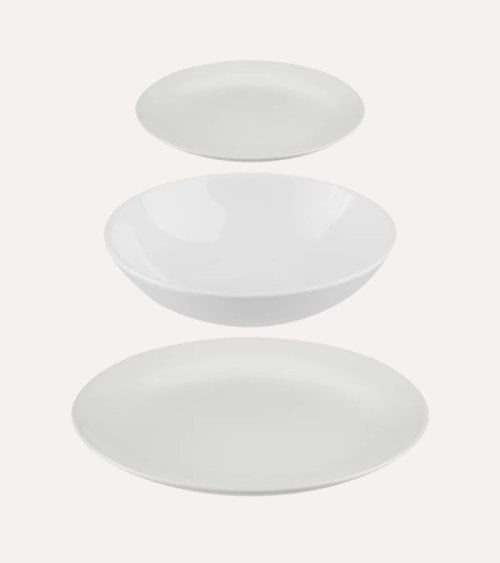 Vajilla de Porcelana Colorama de 18 Piezas