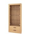 Vitrina de Dos Puertas y Dos Cajones Modelo Viena