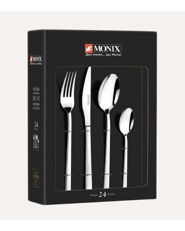 Set de 24 Cubiertos Siena de Acero Inoxidable
