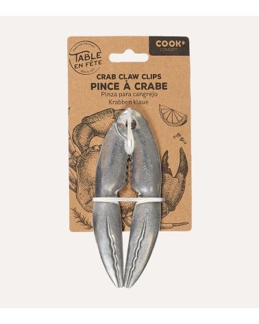 Pinzas para Crustáceos de Acero Inoxidable