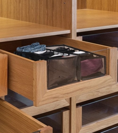 Organizador de Prendas de Tela con 9 Compartimientos