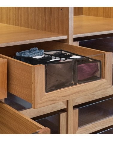 Organizador de Prendas de Tela con 9 Compartimientos