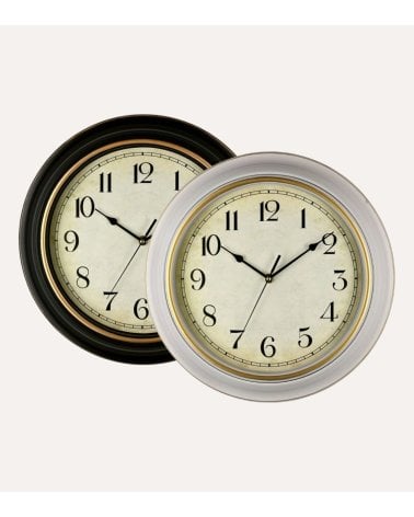 Reloj de Pared Con Acabado Vintage