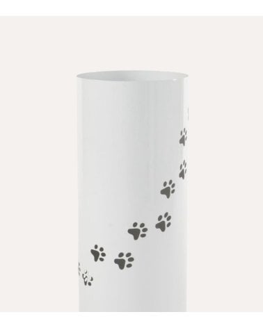 Paragüero de Huellas Caninas de Metal