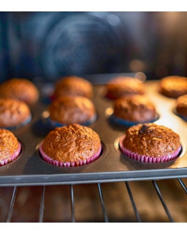 Set de 6 Moldes para Magdalenas de Silicona