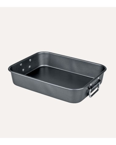 Bandeja de Horno con Asas Abatibles de Acero