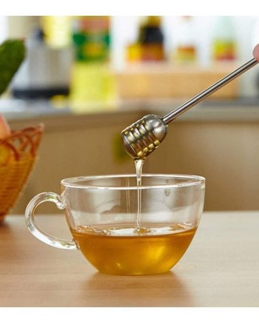 Cuchara para Miel de Acero Inoxidable