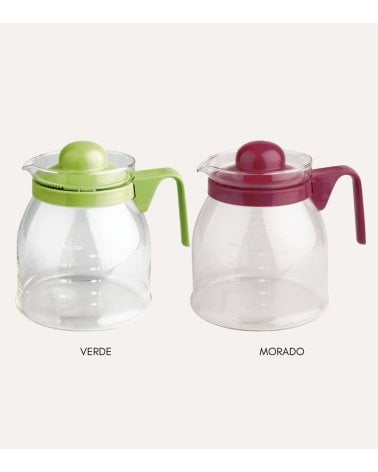Jarra de Vidrio Ideal para Microondas