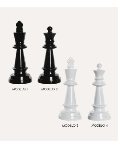 Pieza de Ajedrez Decorativa de Resina