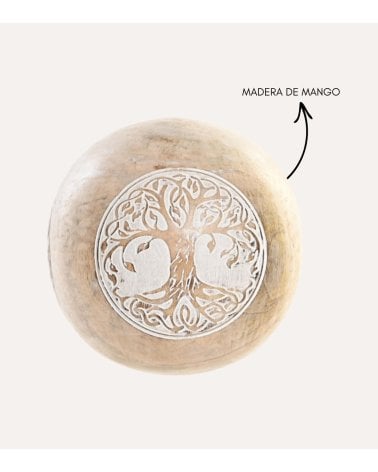 Bola Decorativa de Madera de Mango