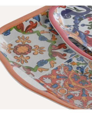 Bandeja con Asas Limones de Melamina